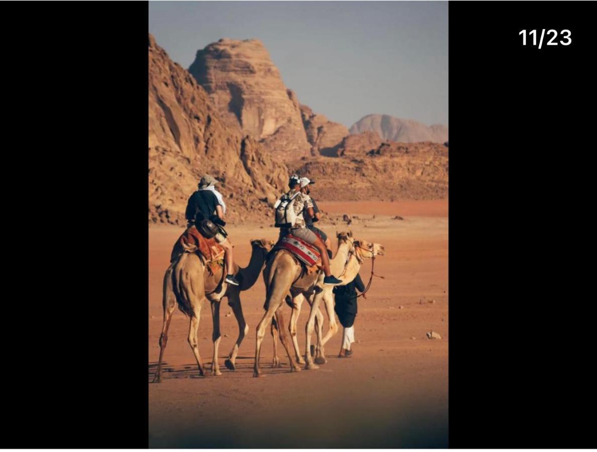 Caravan Station Camp Hotel Wadi Rum Exterior foto